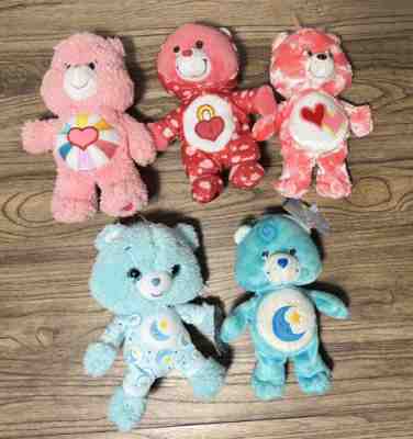 Care Bears Plush Bedtime Special Cub Secret PJ Party Love-A-Lot Hopeful HeartÂ 