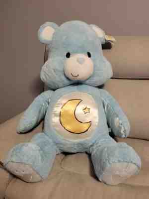 Care Bears baby Plush Jumbo Bedtime Bear Blue XL Carebear blue bear only moon