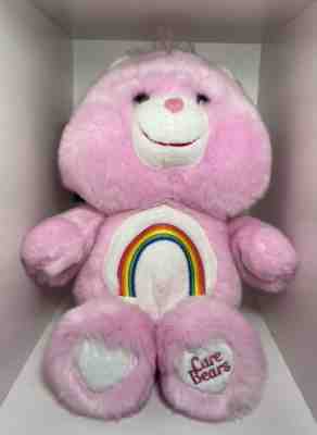 GUND Care Bears Cheer Bear Pink Rainbow Plush 14