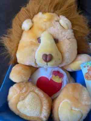 brave heart lion care bear cousins 1984 new in box NIB