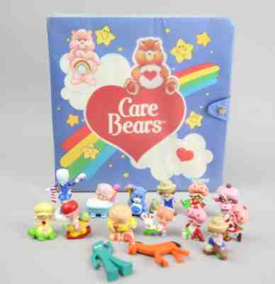 Vintage 80's Care Bears PVC Figures Lot and Case Kenner strawberry shortcake etc