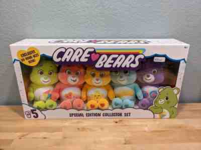 Care Bears 2021 Plush Stuffed Bears - 5-Pack - Walmart Exclusive Best - NEW Toys