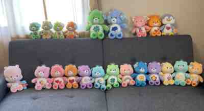 Lot of 23 Care Bears, Cubs & Cousin's-17 w Tags, 6 without 2001-2004 Vintage