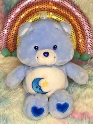 Vintage Care Bear plush Bedtime Bear 2004 Grumpy Bear Color Variant Maverick