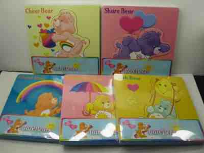 New in Package Lot of 10 CARE BEAR Wooden Inlay Puzzles 2004 SEE PICS!