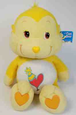 2004 Care Bear Cousins JUMBO Plush 24â? Playful Heart Monkey Yellow Large Stuffed