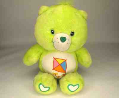 Care Bear DO YOUR BEST Green Kite Glitter & Glows In The Dark Plush Toy 12