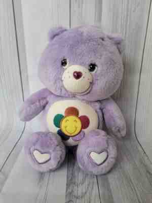 Care Bears Harmony Bear Purple Flower Sparkle 13