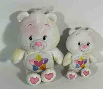 Care Bears True Heart Bear 8â? & 5â? Plush 2011 Asian Exclusive