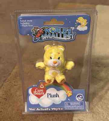 World's Smallest Care Bears Funshine Bear Series 1 Rare Yellow A NEW SEALED