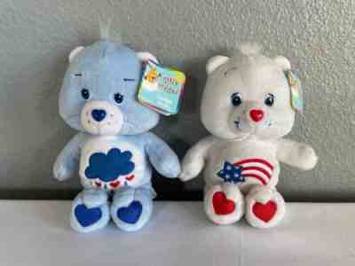 Care Bears - Lot of 2 - Grumpy Bear & America Cares Bear 8