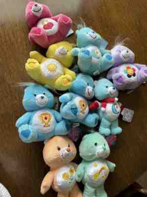Lot of 9 2003-2004 Care Bears About 8