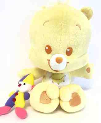 Care Bear Cub Funshine Plush Yellow With You Clown No Blanket 11â? 2004