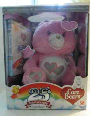 Care Bear LOVE A LOT 25th Anniversary Swarovski Crystal Collectors Edition Plush