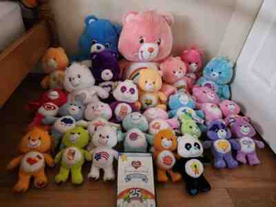 Care Bears Collection 2000's (27 piece lot) +25th Anniversary DVD