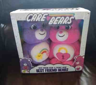 Care Bears Best Friend & Secret 2 Pack. Bears New in Damaged Box.