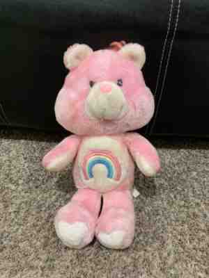 Vintage 1980s Maverick Pink Rainbow Love Bear Care Bears VERY RARE Pastel
