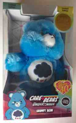 Care Bears Unlock The Magic 40th GRUMPY BEAR Limited Edition COA 1135 of 3000!