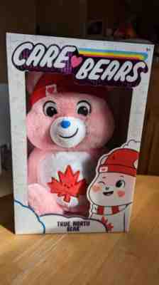 Care Bears True North Bear 2023- NIB - Canada Exclusive - 14â? plush - Maple Leaf
