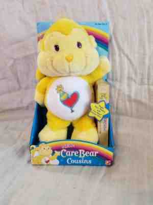 Vintage 2004 Care Bears Cousins Playful Heart Monkey With Vhs New In Box