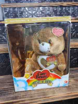Heart Of Gold Brown Care Bear In Box