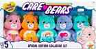 Care Bear Toy Plush Treasure Box 5 Pack Value Set Special Edition Collector Set.