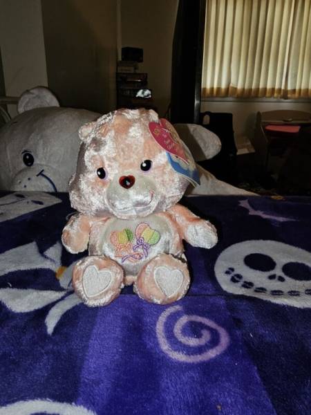 Care Bears, Charmers Collection, Series 7, VERY RARE/HTF, Daydream Bear, 8”, ‘04