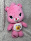 Care Bear With Heart - American Greeting And Hasbro Brand 2012 RARE 10” Pink