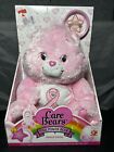 Care Bears, Limited Ed., RARE/HTF, Pink Power Bear, MIB, 13" Plush, 2008.