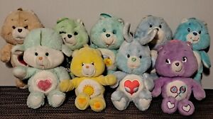 Vtg 1983 Care Bears And Care Bear Cousins Lot Of 9