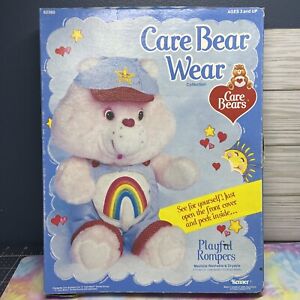 Vintage Kenner Care Bear Wear 62380 Playful Rompers Rainbow 1985 NIB RARE CUTE