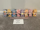 Vintage Plush Care Bears Keychains, 2002 - 2003, Lot of 8