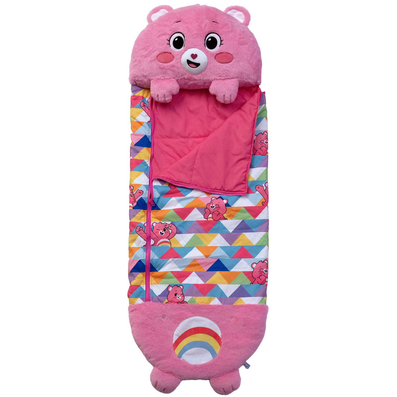 Happy Nappers: Care Bears Sleep Sack Large - Cheer Bear - 7+