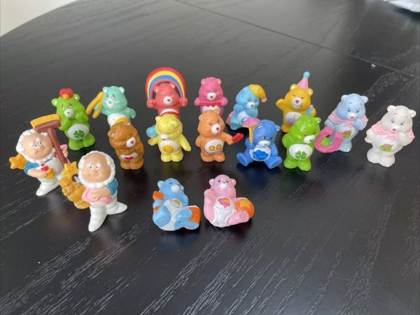 17 - 1980's Care Bears + Accessories/Mint Condition