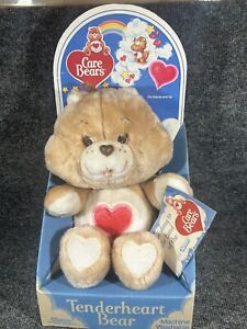 Vintage Kenner Care Bears Tenderheart NEW UNPLAYED Factory Employee Collection!!