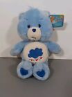 Vintage Grumpy Bear Plush Care Bears Blue Cloud Sad Mad Lovey Doll 2002