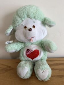 RESERVED Care Bear Maverick Gentle Heart Lamb With Cozy Heart Emblem 1980's
