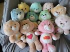 Lot Of 11 Vintage Care Bears 1980's