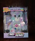 Comic Con Care-a-Lot Bear Silver Belly Sparkle Exclusive 40th Anniversary RARE