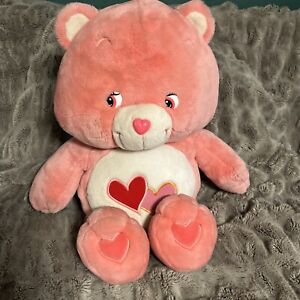 RARE Pink Jumbo Love-A-Lot Care Bear Plush 28