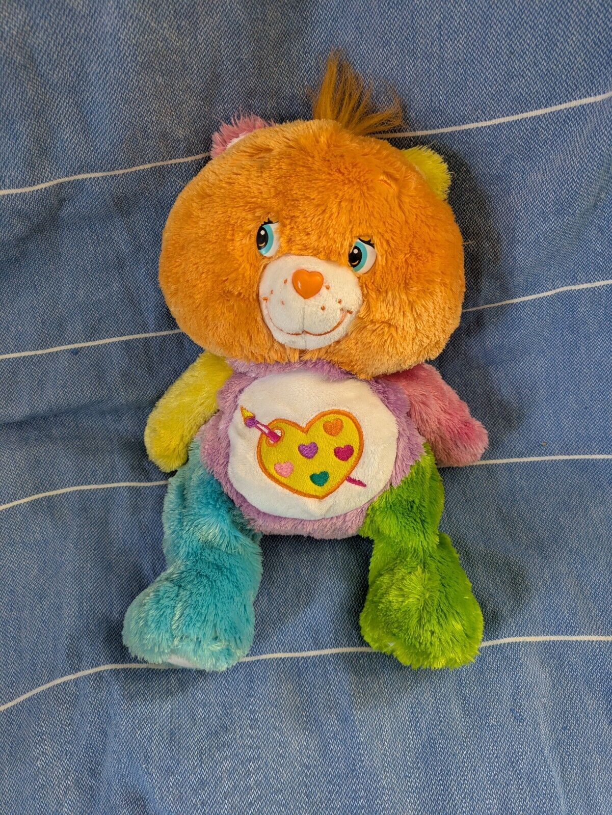 2005 Care Bears Work Of Heart Soft Bear