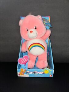 Care Bears Vintage 2002 Cheer Bear without VHS -Play Along Toys, Plush Bear