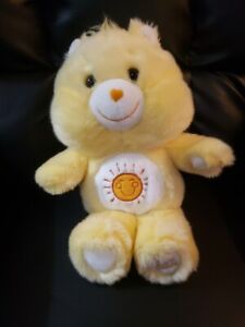 Gund Funshine Care Bear Yellow Sunshine Plush Super Soft Rare Vintage