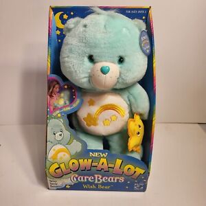 2003 CARE BEARS Glow-A-Lot Wish Bear NEW
