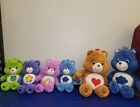 Care Bear Plush Bulk Lot  of 6 Stuffed Animals Kids Collectors 2014 KellyToy.