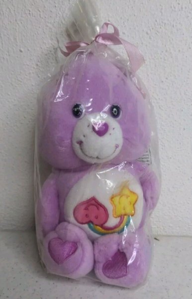 Care Bear Fun Scent Series 13 Maverick / Rare Upside Down Belly Badge 2006