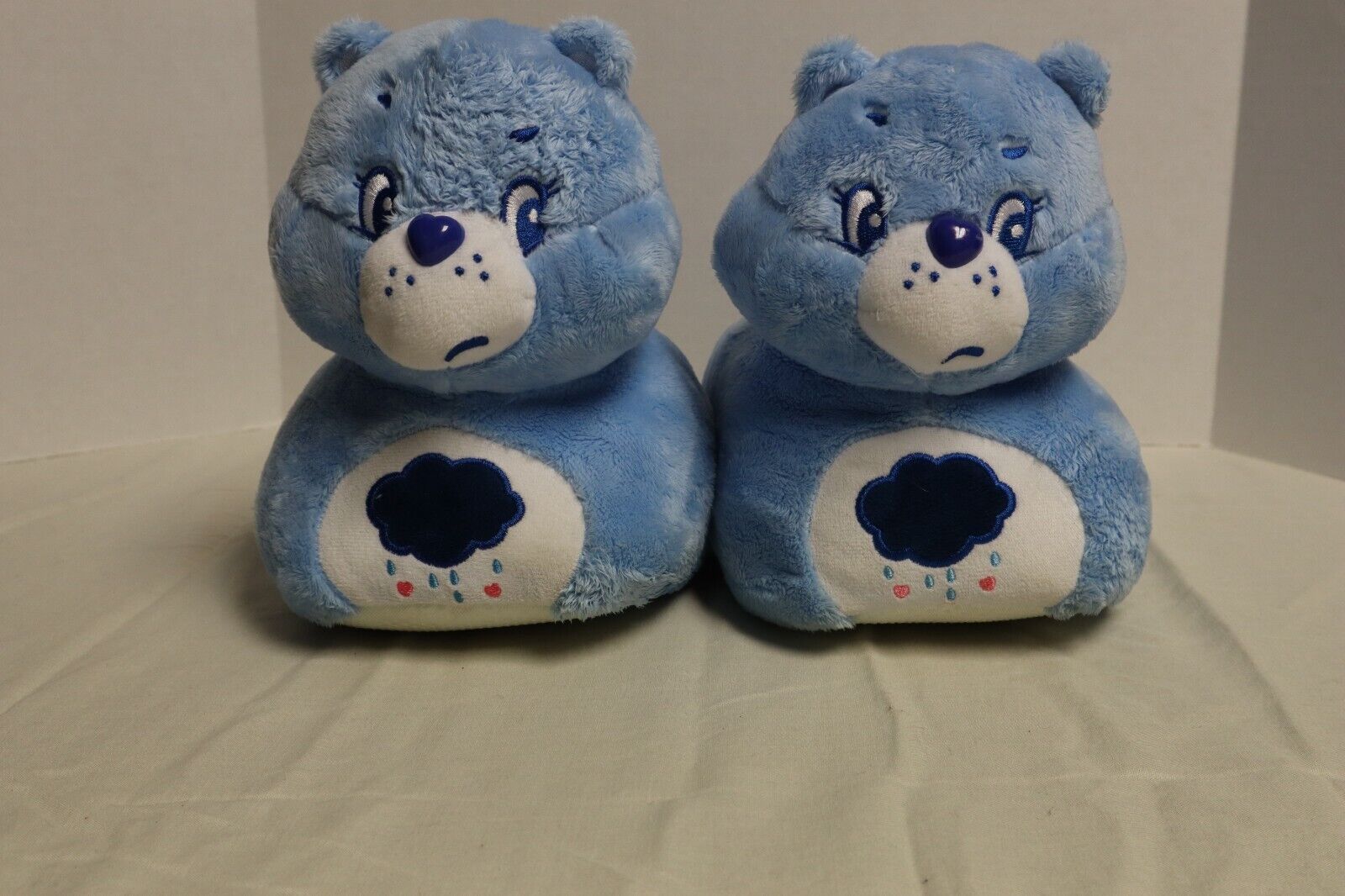 Mad Engine Care Bears Grumpy Bear Slippers Blue Large Xl