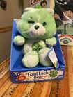Vintage 1980s Care Bear Good Luck Bear #61520. New In Box With Booklet.