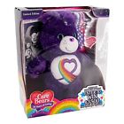 Care Bears Rainbow Heart Purple Limited Edition 2017 35th Anniversary