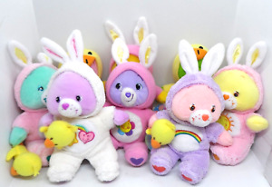 Easter Friends 8” Care Bear Lot of 8   2006 + 2008